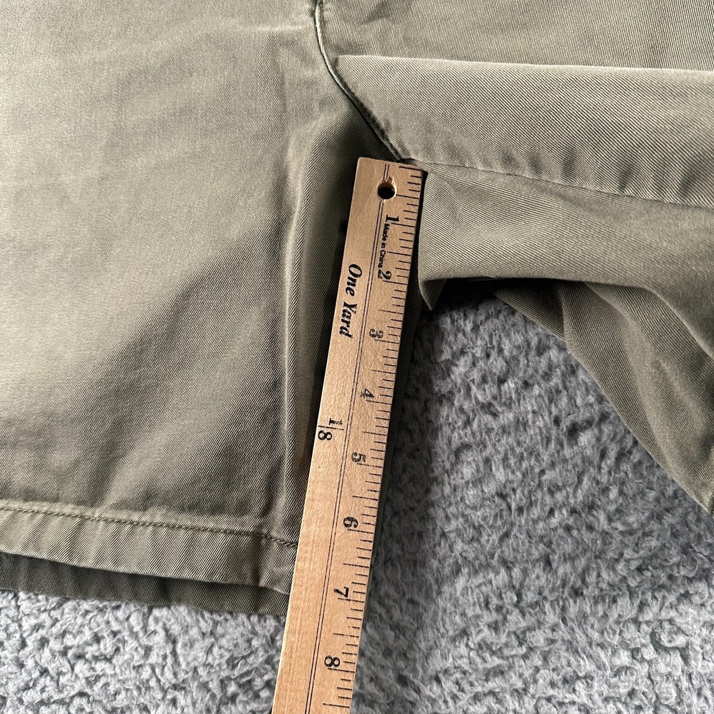 Wallace & Barnes Cotton Field Shorts Mens 36 Olive Button Fly Chino JC-83 - Picture 8 of 12